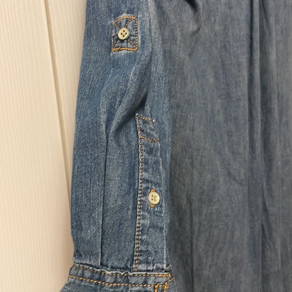 Denim long poloshirts - Picture 3 of 5